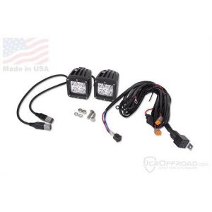 JcrOffroad LED Cube Lights (Black) - LED3X3