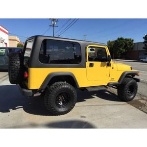 One-Piece Hardtop with Roof Rack and Sunroof