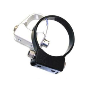Axia Alloys Universal Mouting Bracket - 2 6mm Female Threads - Black Anodized - MODUN2-BK