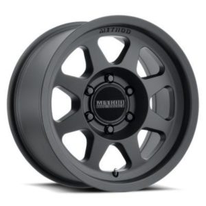 Method Race Wheels 701 Trail Series, 17x9 with 5x5 Bolt Pattern - Matte Black - MR70179050512N