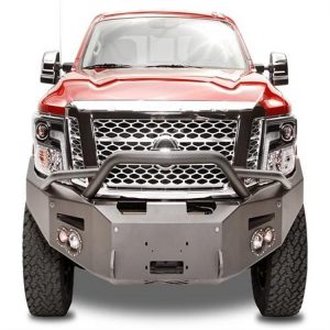 WInch Bumper with Pre-Runner Guard in Black Powder Coat