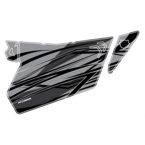 Pro Armor Traditional Half Door Titanium Matte Metallic Turbo Graphics - P173G501TMM