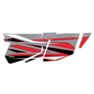 Pro Armor Traditional Half Door Titanium Metallic Gloss Graphics - P174G501TM