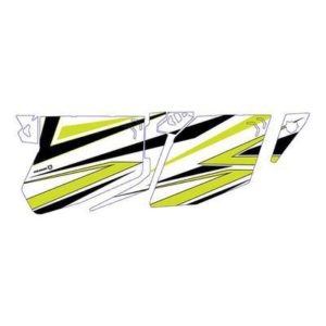 Pro Armor 2018 XP4 1000 Traditional Door Graphic - (White Lightning) - P184G501WL