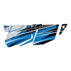 Pro Armor 2018 XP4 Turbo Traditional Door Graphic - (Velocity Blue) - P185G501VB