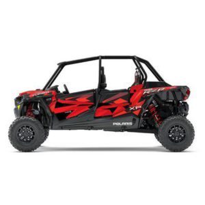 Pro Armor 2018 XP4 Turbo Lower Door Insert Graphics (Matte Sunset Red) - P185G502MSR