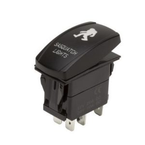 Pilot Illuminated Sasquatch Lights Rocker Switch - PL-SW67B