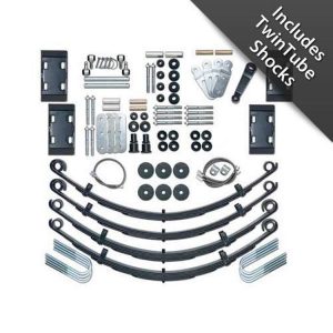 Rubicon Express 4.5 Inch Extreme-Duty Leaf Spring Lift Kit with Twin Tube Shocks - RE5525T