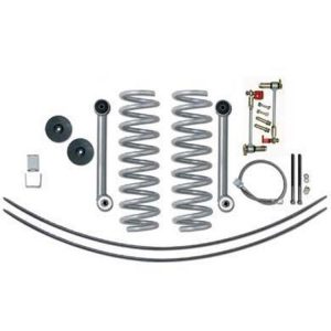 Rubicon Express 3.5 Inch Super-Flex Short Arm Lift Kit with Rear Add-A-Leafs - No Shocks - RE6010