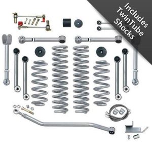 Rubicon Express 3.5 Inch Super-Flex Short Arm Lift Kit with Twin Tube Shocks - RE7000-3T