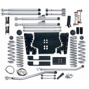 Rubicon Express 4.5 Inch Extreme-Duty Long Arm Lift Kit with Rear Track Bar - No Shocks - RE7224
