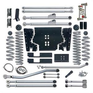 Rubicon Express 5.5 Inch Extreme-Duty Long Arm Lift Kit with Rear Track Bar - No Shocks - RE7225