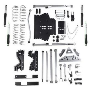 Rubicon Express 4.5 Inch Extreme-Duty Long Arm Lift Kit with Rear Tri-Link and Mono Tube Shocks - RE7504M