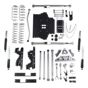 Rubicon Express 4.5 Inch Extreme-Duty Long Arm Lift Kit with Rear Tri-Link and Mono Tube Shocks - RE7514M