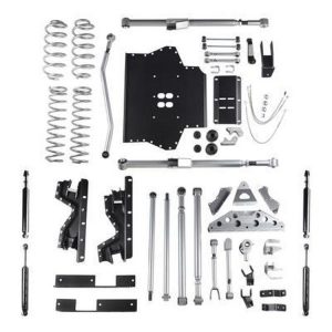 Rubicon Express 4.5 Inch Extreme-Duty Long Arm Lift Kit with Rear Tri-Link and Twin Tube Shocks - RE7514T