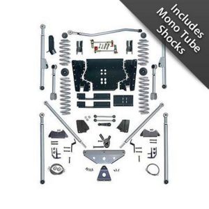 Rubicon Express 5.5 Inch Extreme-Duty Long Arm Lift Kit with Rear Tri-Link and Mono Tube Shocks - RE7515M