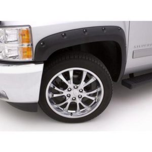 Lund Elite Series Rivet Style Front & Rear Fender Flares (Textured Black) - RX140T