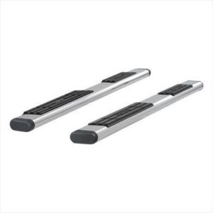 ARIES Offroad The Standard 6" Oval Nerf Step Bars, Cab Length (Black) - S2885