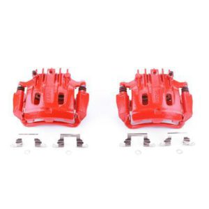 Power Stop Performance Powder Coated Rear Calipers with Brackets - S4752