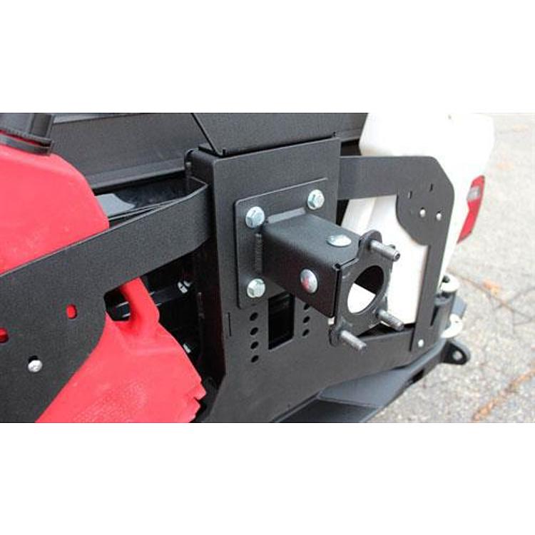 JcrOffroad RotoPax Mount for Adventure Tire Carrier (Black) - SWBARP-PC - Image 3
