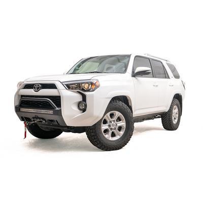 Fab Fours Hidden Winch Mount with Guard (Black) - T4R-N4552-1