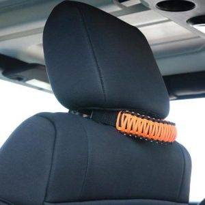 Bartact Paracord Grab Handle - Head Rest (Orange) - TAOGHHPBN