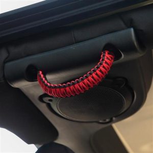 Bartact Paracord Grab Handle – Rear Side (Red) - TAOGHRPBR
