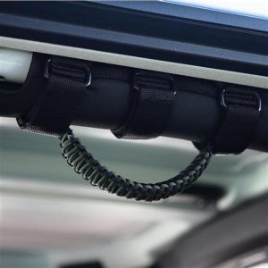Bartact Paracord Grab Handle – Roll Bar (Olive) - TAOGHUPBO
