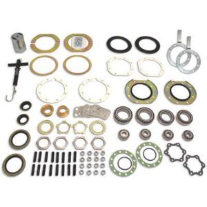Low Range Offroad Ultimate Front Solid Axle Knuckle Rebuild Kit with Bearings - TAX-KRB-ULTIMATE