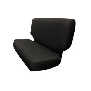 Bartact Base Line Performance Series Rear Bench Seat Cover (Black) - TJBC0306RBB