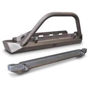 Poison Spyder Brawler Front Bumper and BFH Rear Bumper (Bare) - TJSPECIAL09