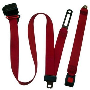 Beams Tri-Lock Front Seat Belt in Red (Red) - TRIYJ9295F-27