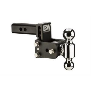 B&W Trailer Hitches Tow & Stow 2 Inch Receiver Hitch (Black) - TS10033B