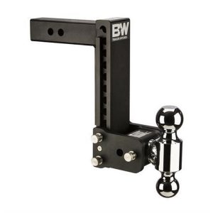 B&W Trailer Hitches Tow & Stow 2 Inch Receiver Hitch (Black) - TS10043B