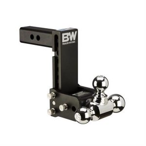 B&W Trailer Hitches Tow & Stow 2 Inch Receiver Hitch (Black) - TS10049B
