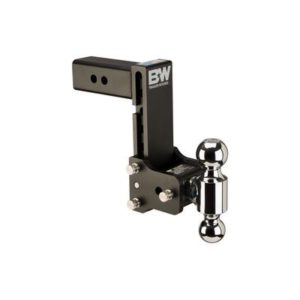 B&W Hitch Tow & Stow 2-1/2" Adjustable Dual-Ball Mount (Black) - TS20043B