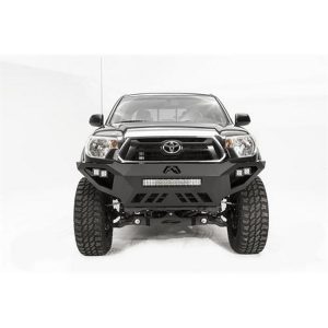 Fab Fours Vengeance Series Rear Bumper (Black) - TT12-D1651-1