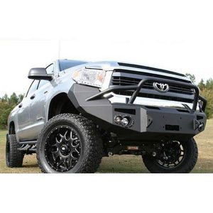 Fab Fours Winch Front Bumper with No Guard (Black) - TT14-H2852-1