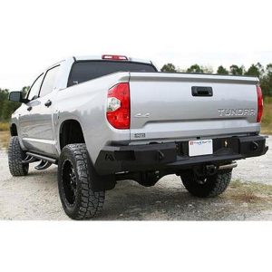 Fab Fours Toyota Tundra Rear Bumper (Black) - TT14-W2850-1