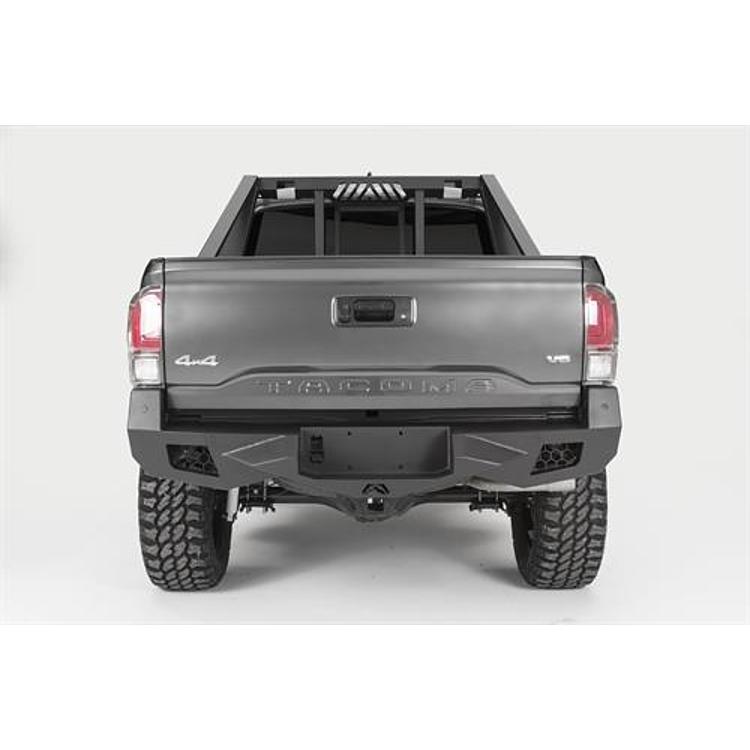 Fab Fours Vengeance Rear Bumper in Black Powdercoat (Black) - TT16-E3651-1