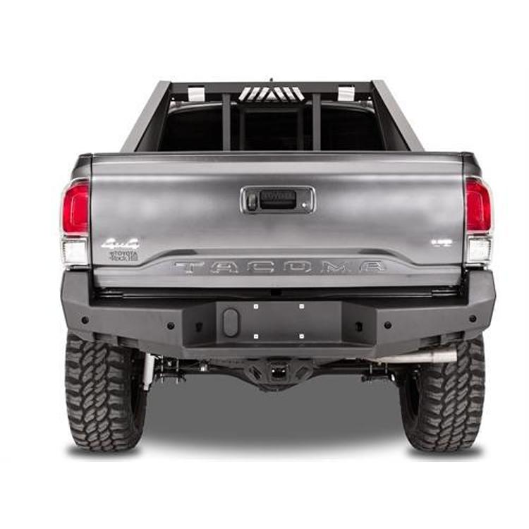 Fab Fours Rear Bumper in Black Powdercoat (Black) - TT16-W3651-1