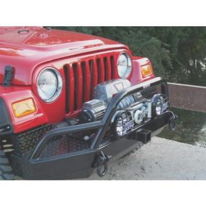 Ranch Hand Sport Winch Plate (Black) - WPJ971BL1