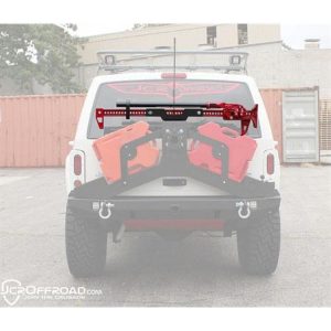 JcrOffroad Hi-lift Mount for Adventure Tire Carrier - XJAHLM-PC